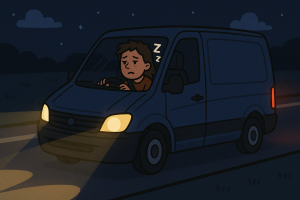 Driving at night time