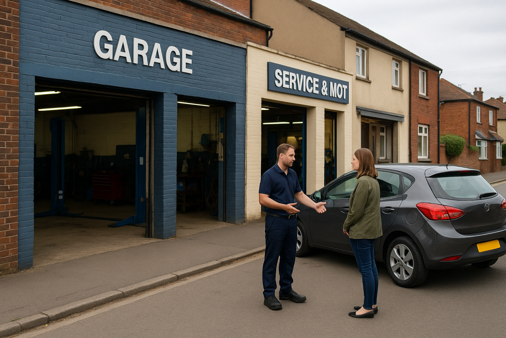 finding a local garage