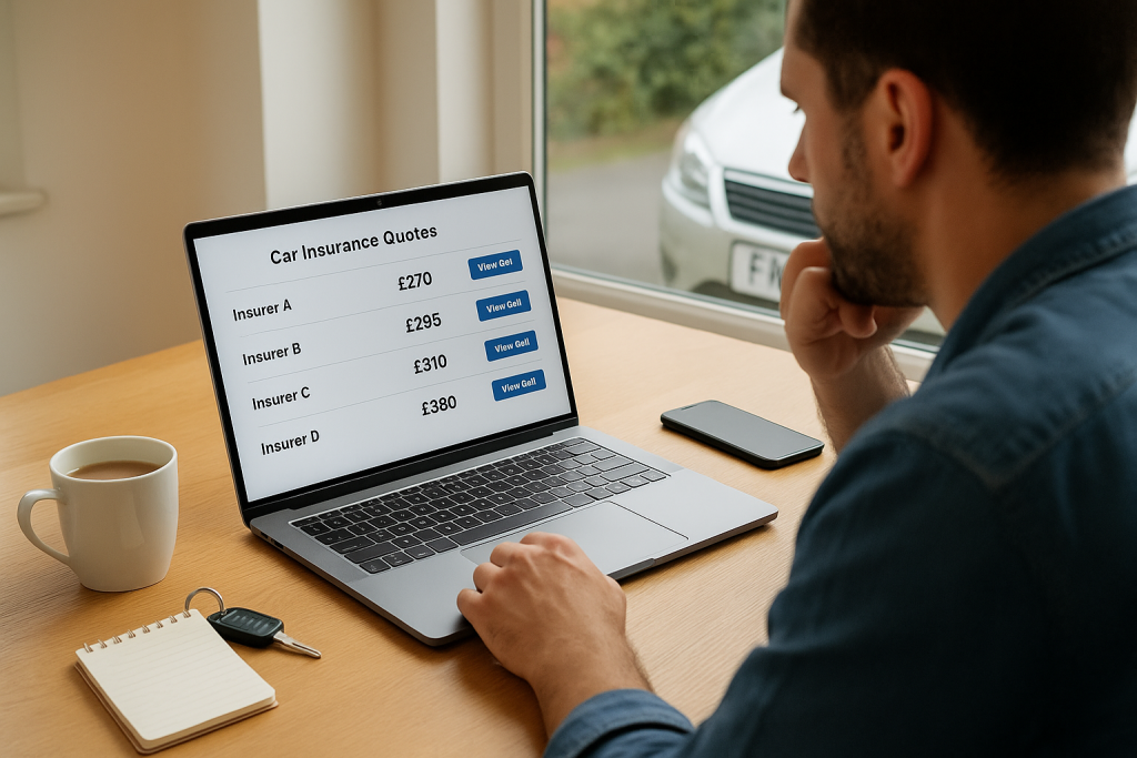 Insurance comparison sites