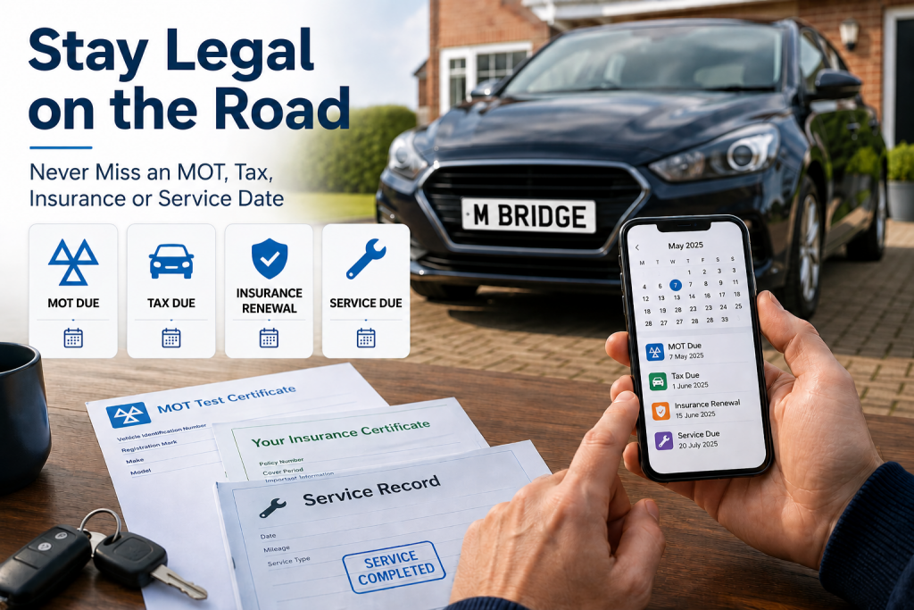 important motoring dates