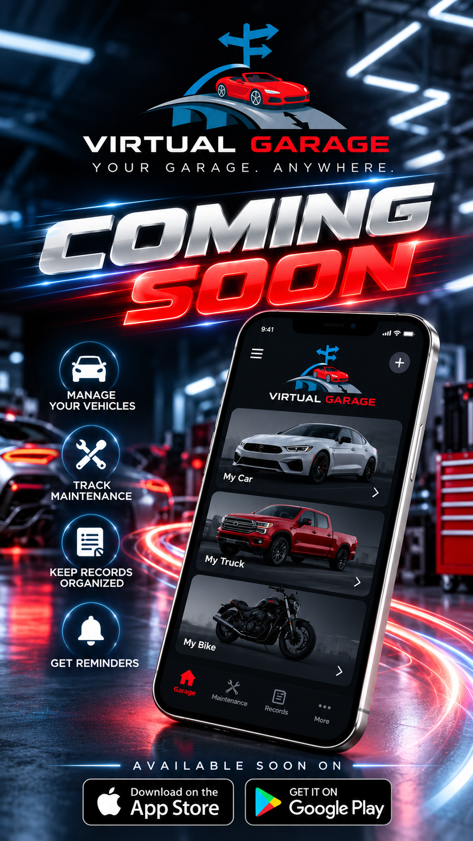 Virtual Garage - By Motor Bridge UK